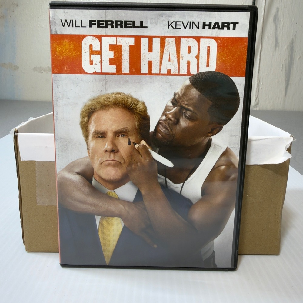 Get Hard DVD 2015 Will Ferrell Kevin Hart Comedy Movie R Rated‎ Warner Bros